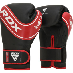 Dětské Boxerské rukavice RDX 4B Robo Kids black/red