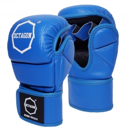Rukavice MMA Sparingové Octagon Kevlar blue