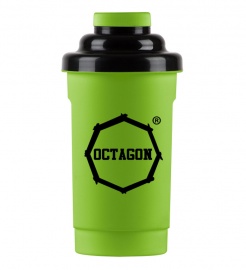Shaker Octagon Logo green 0,5l