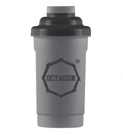 Shaker Octagon Logo grey 0,5l