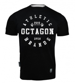 Triko Octagon Athletic Brands black [KOLEKCE 2021]